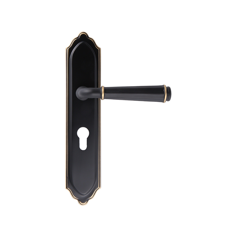 89-63 Modern Simple Silent American Style Door Door Lock Lock One Piece